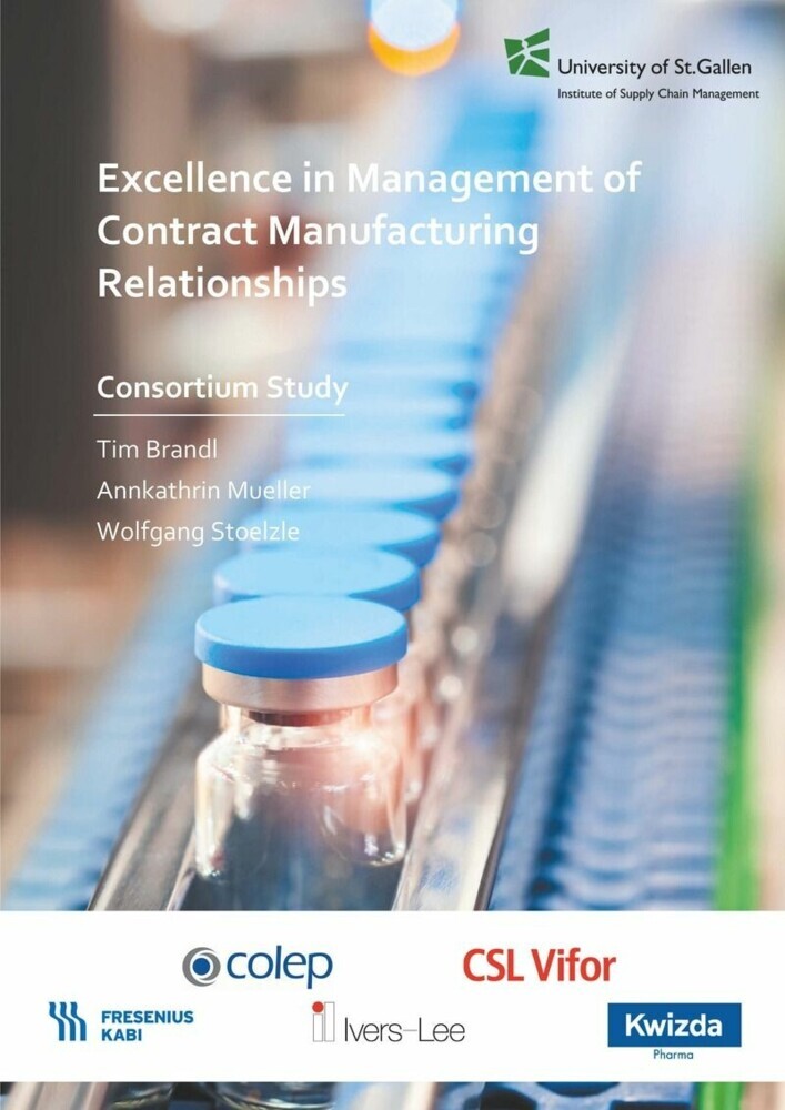 Excellence in Management of Contract Manufacturing Relationships main product photo