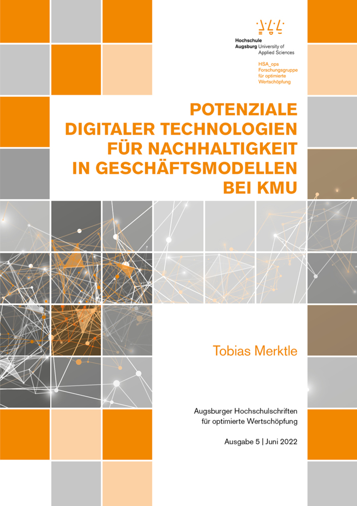 Potenziale digitaler Technologien für Nachhaltigkeit in Geschäftsmodellen bei KMU main product photo