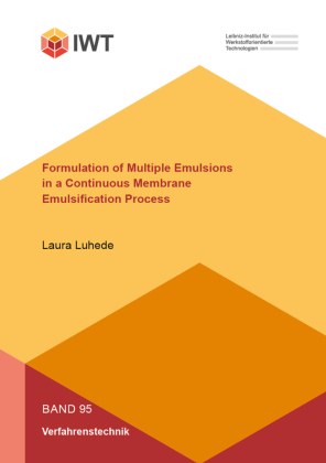 Formulation of Multiple Emulsions in a Continuous Membrane Emulsification Process