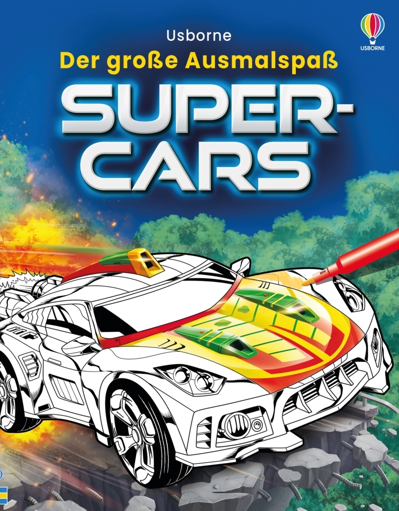 Der große Ausmalspaß: Supercars main product photo