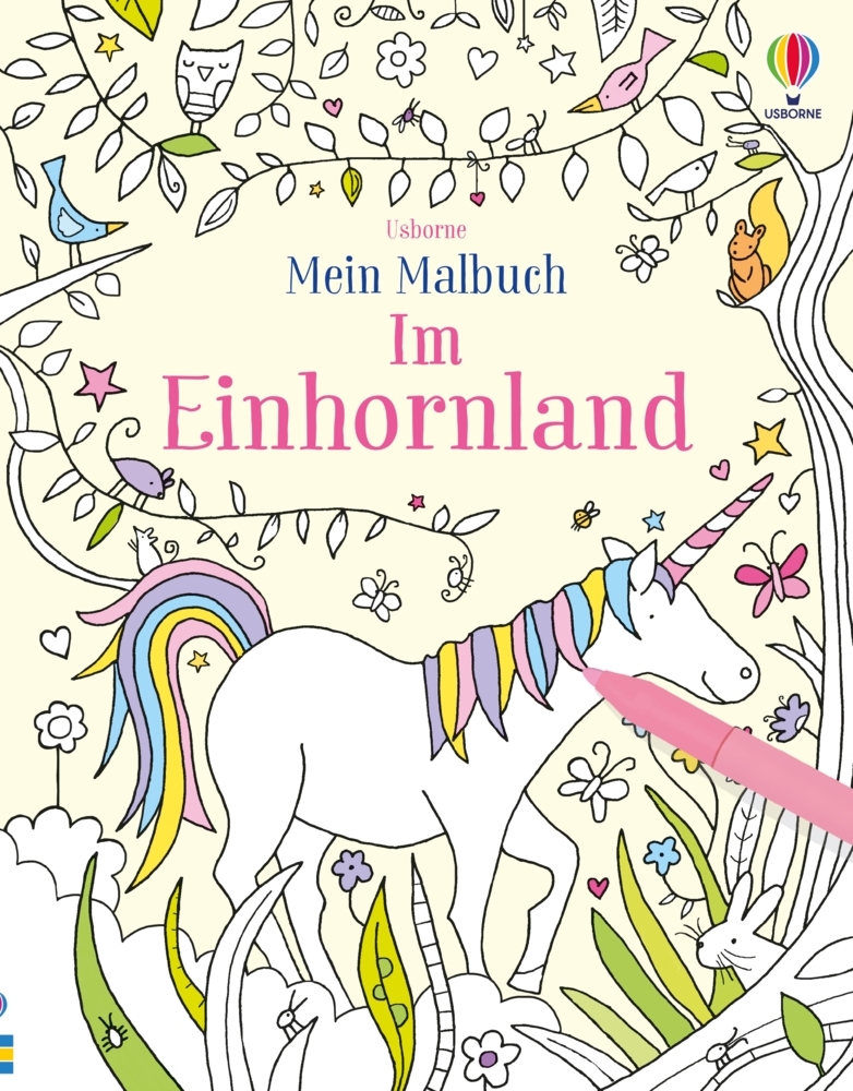 Mein Malbuch: Im Einhornland main product photo