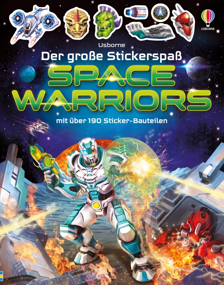 Der große Stickerspaß: Space Warriors main product photo