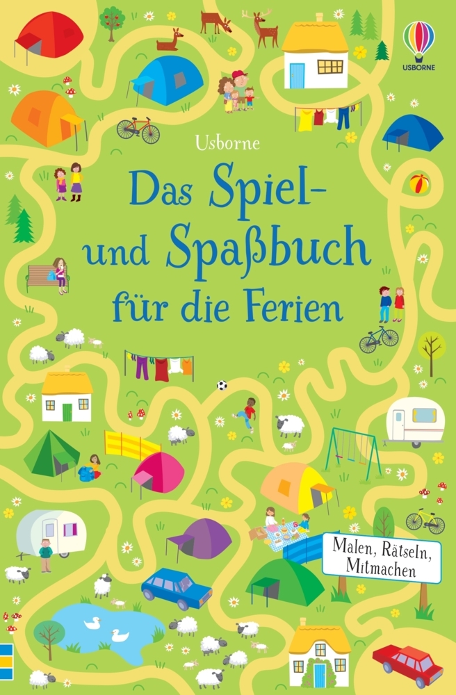 Das Spiel- und Spaßbuch für die Ferien main product photo