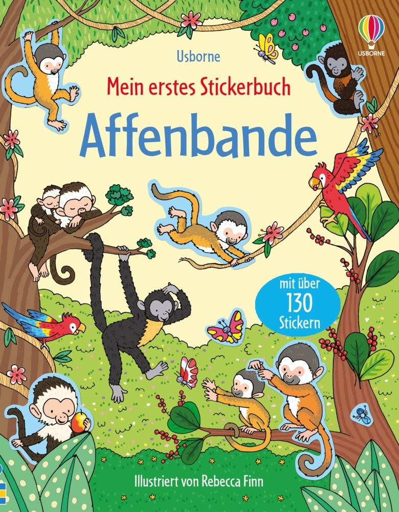 Mein erstes Stickerbuch: Affenbande main product photo