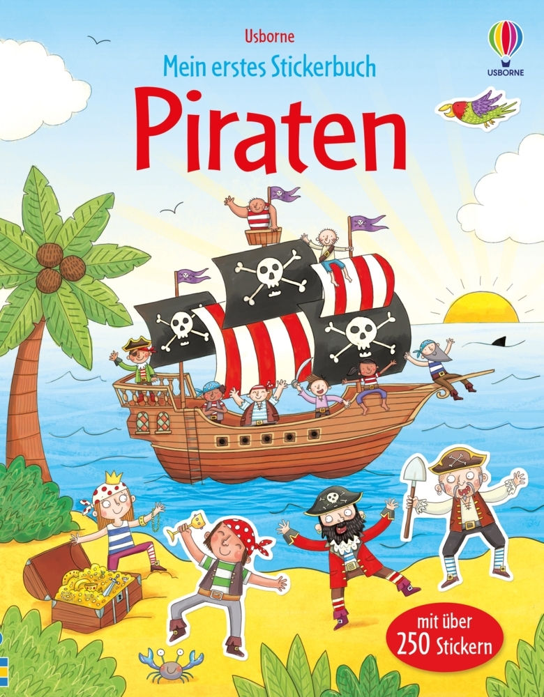 Mein erstes Stickerbuch: Piraten main product photo