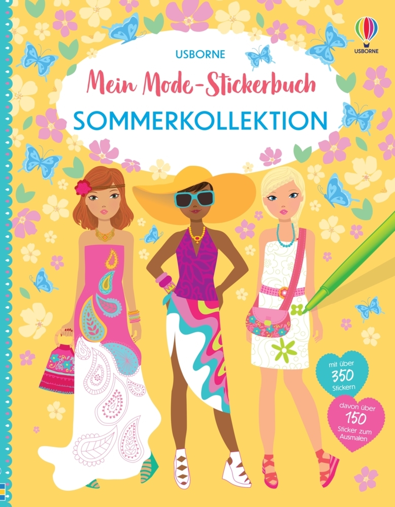 Mein Mode-Stickerbuch: Sommerkollektion main product photo