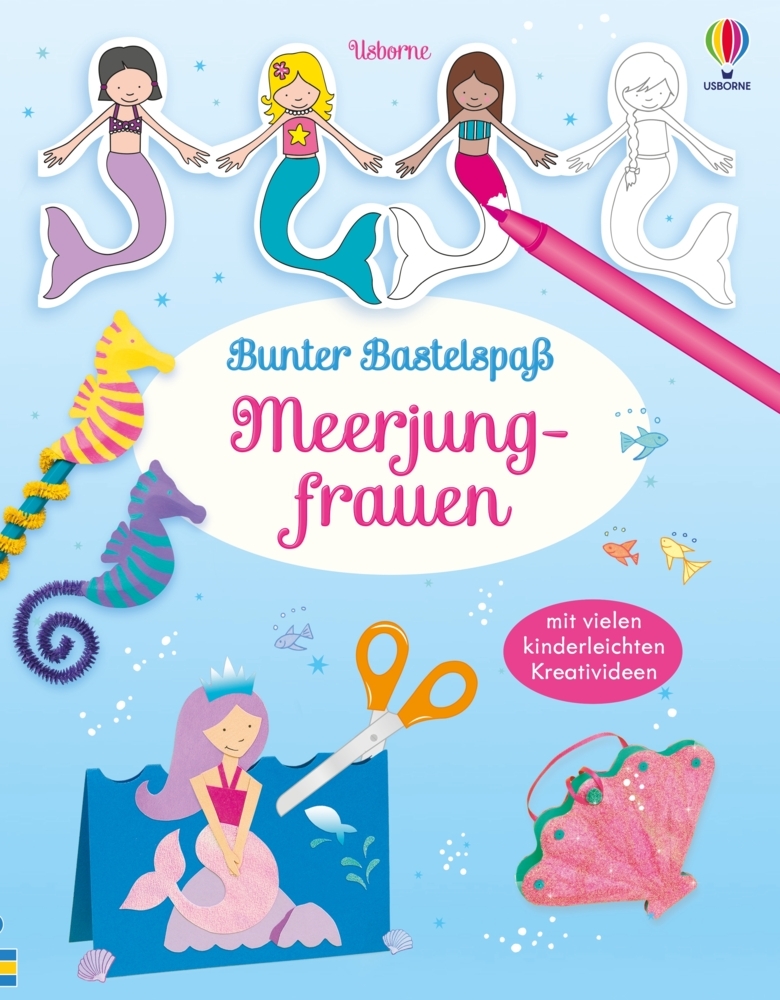 Bunter Bastelspaß: Meerjungfrauen main product photo