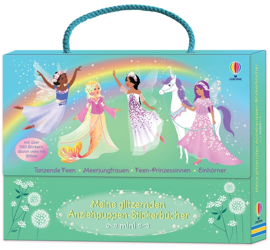 Meine glitzernden Anziehpuppen-Stickerbücher mini main product photo