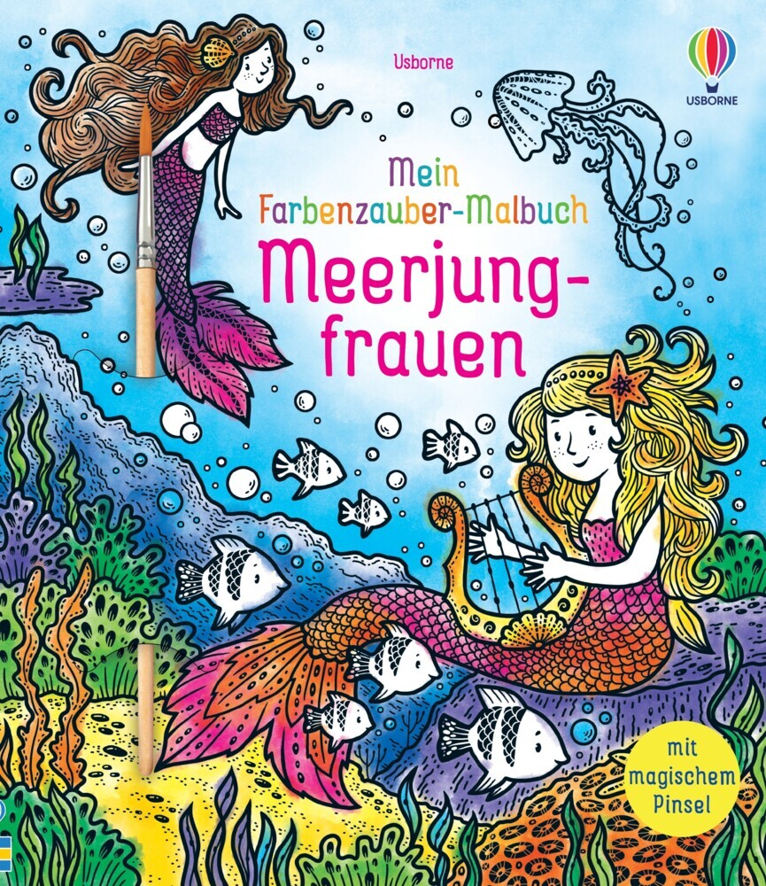 Mein Farbenzauber-Malbuch: Meerjungfrauen main product photo