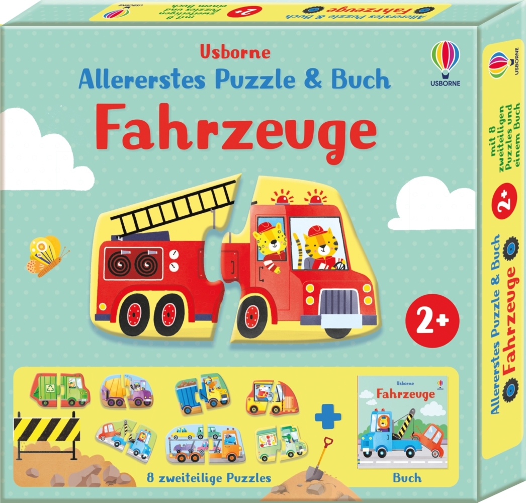 Allererstes Puzzle & Buch: Fahrzeuge main product photo