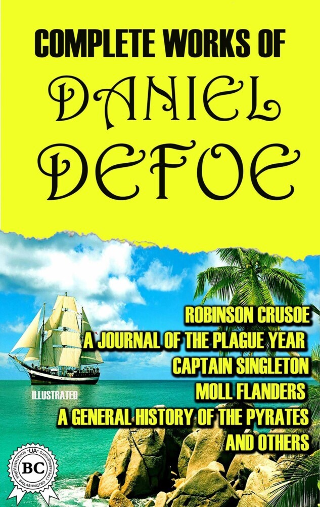 Complete Works of Daniel Defoe. Illustrated main product photo