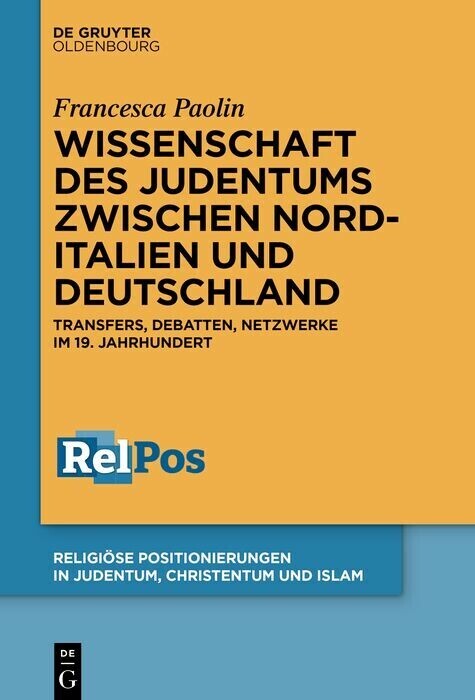 Wissenschaft des Judentums zwischen Norditalien und Deutschland main product photo