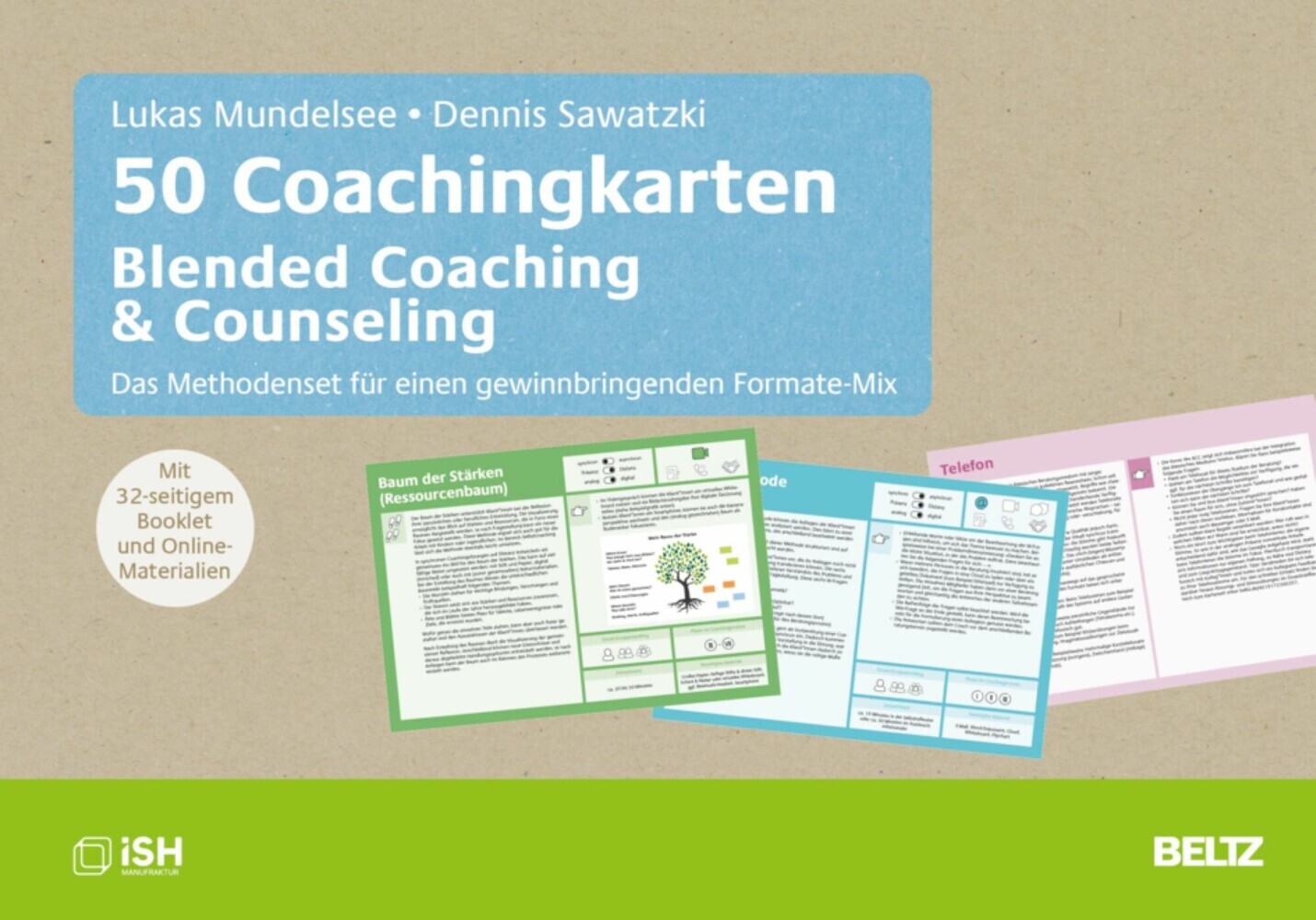 50 Coachingkarten Blended Coaching & Counseling main product photo