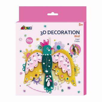 AVENIR - 3D Dekoration Vogel