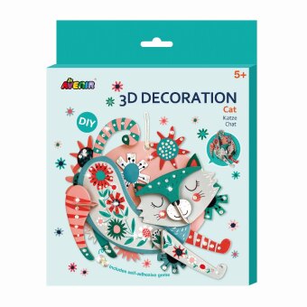 AVENIR - 3D Dekoration Katze