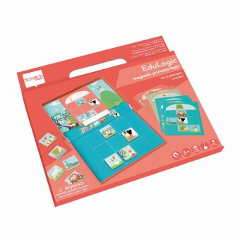 SCRATCH - Magnetlernspiel Prinzessin und Einhorn