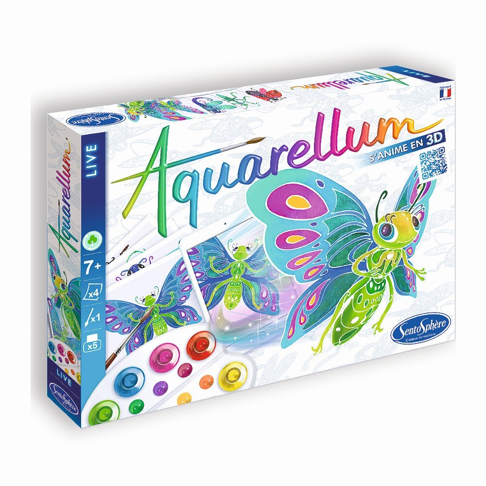 SENTOSPHERE - Aquarellum Live 3D Insekten main product photo