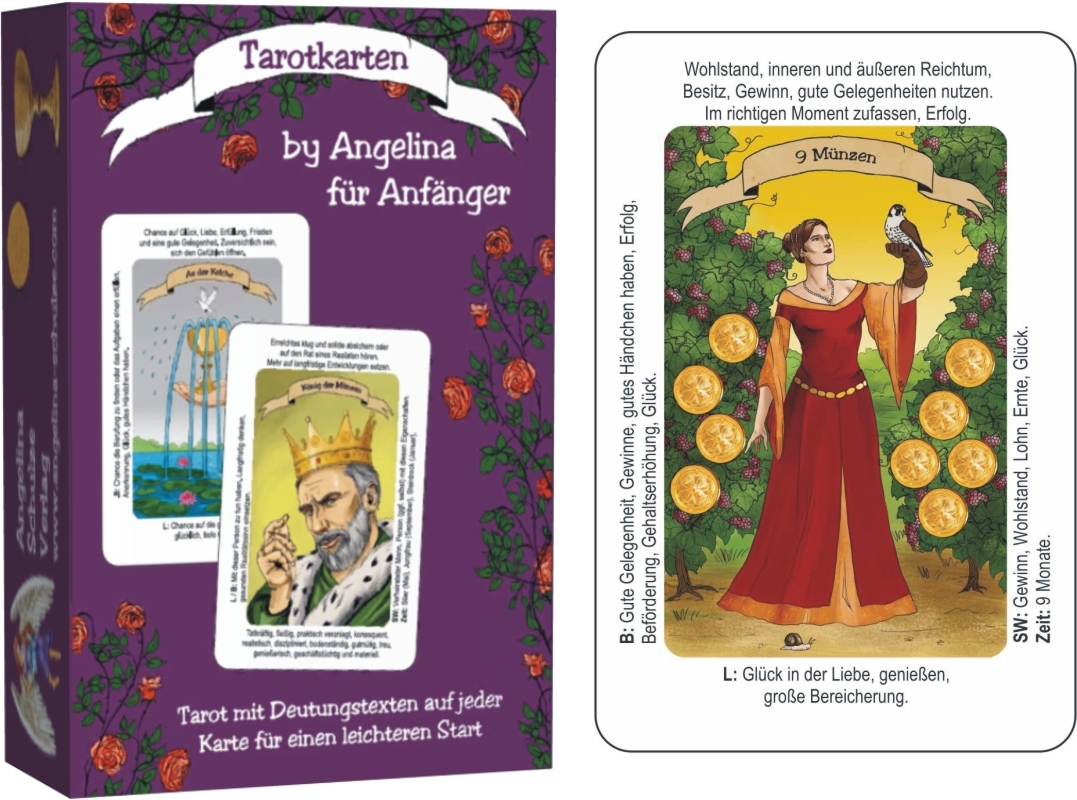 Tarotkarten by Angelina für Anfänger main product photo