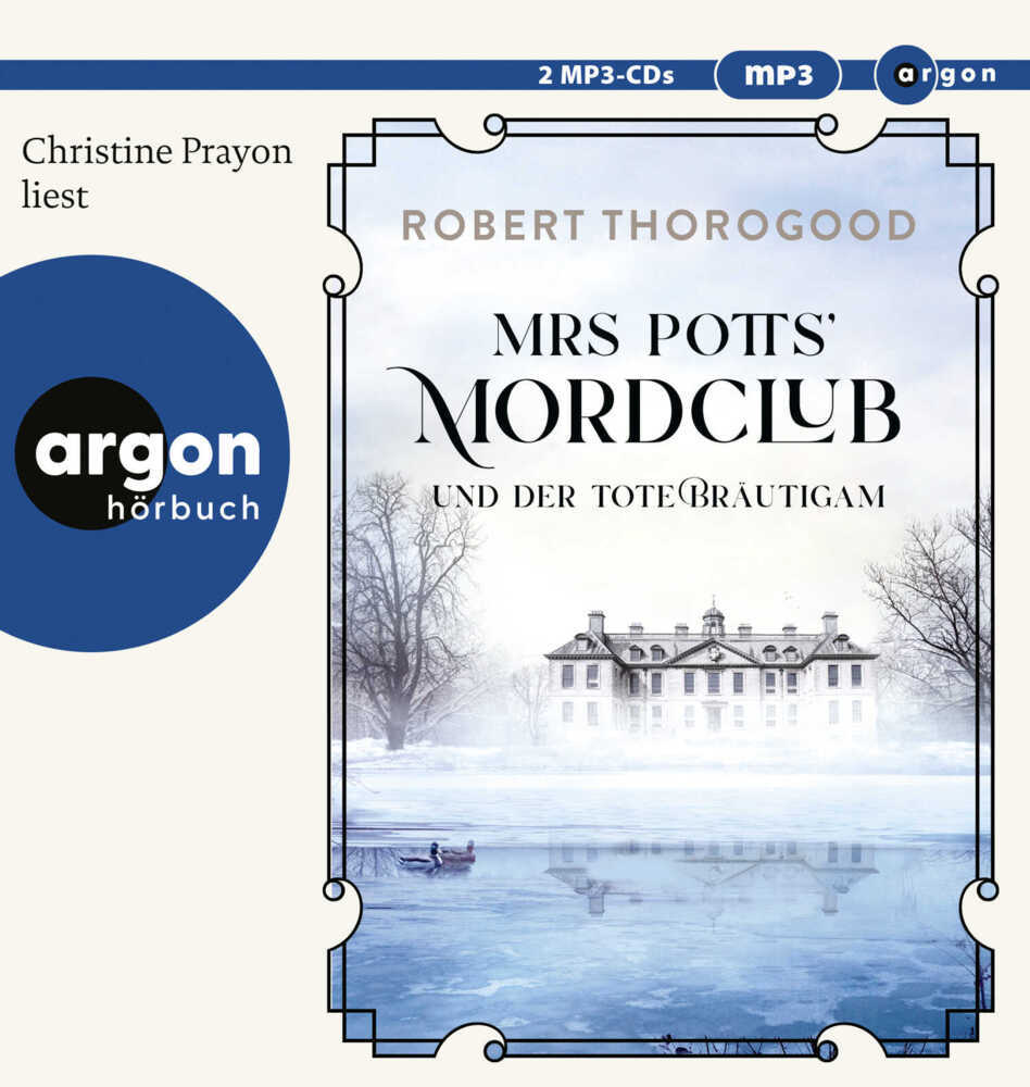 Mrs Potts' Mordclub und der tote Bräutigam, 2 Audio-CD, 2 MP3 main product photo