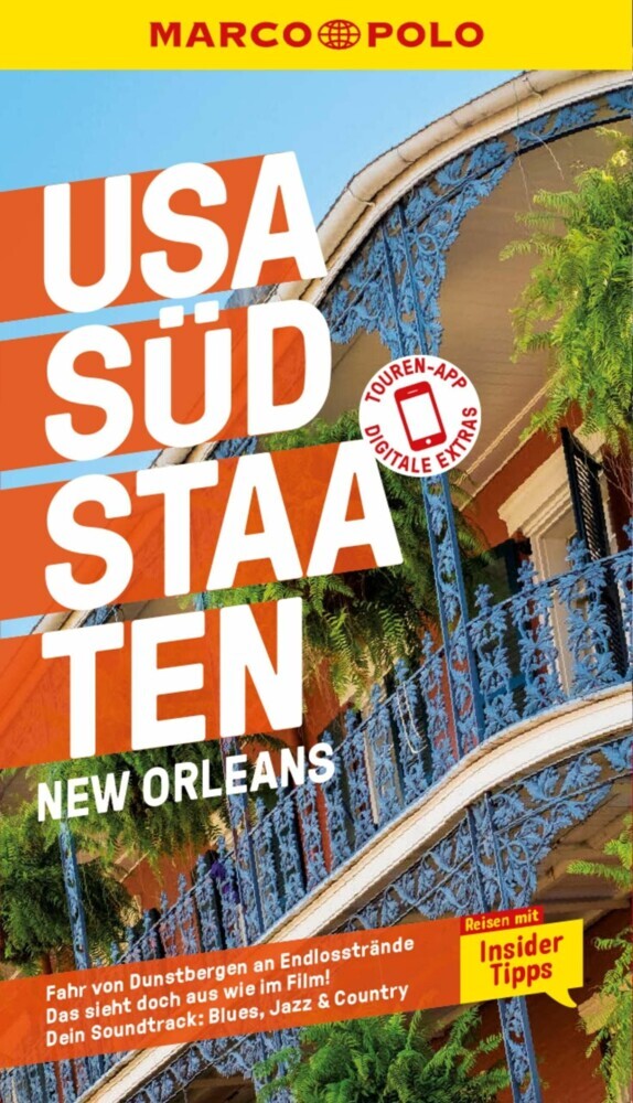 MARCO POLO Reiseführer E-Book USA Südstaaten, New Orleans main product photo