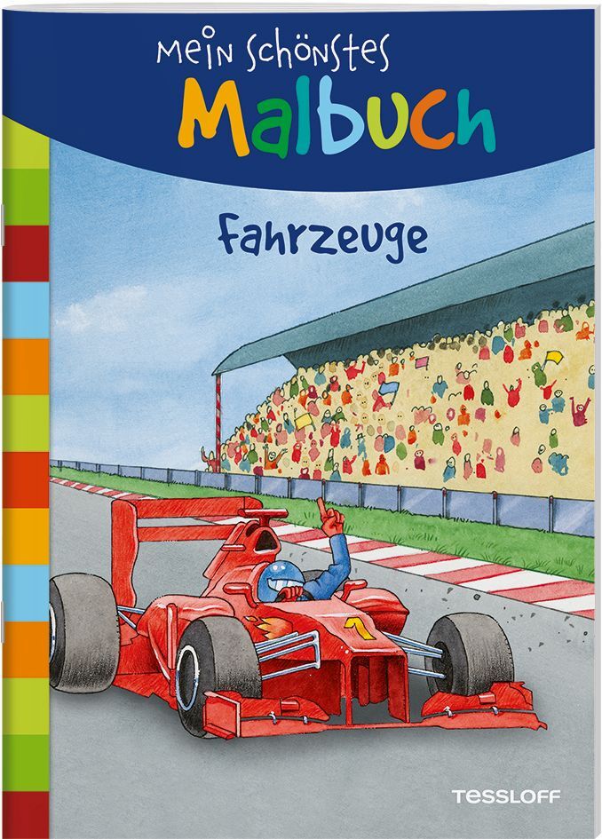 Mein schönstes Malbuch. Fahrzeuge main product photo