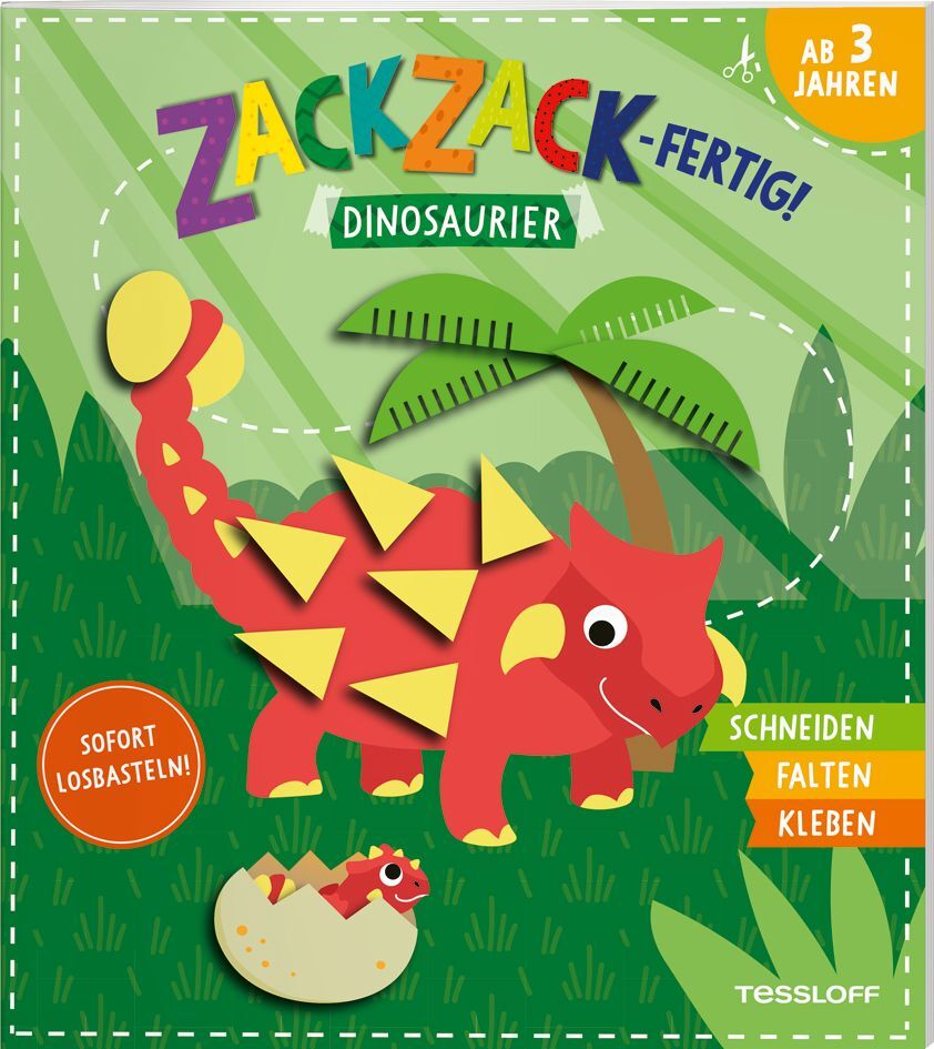 Zack, zack - fertig! Dinosaurier main product photo