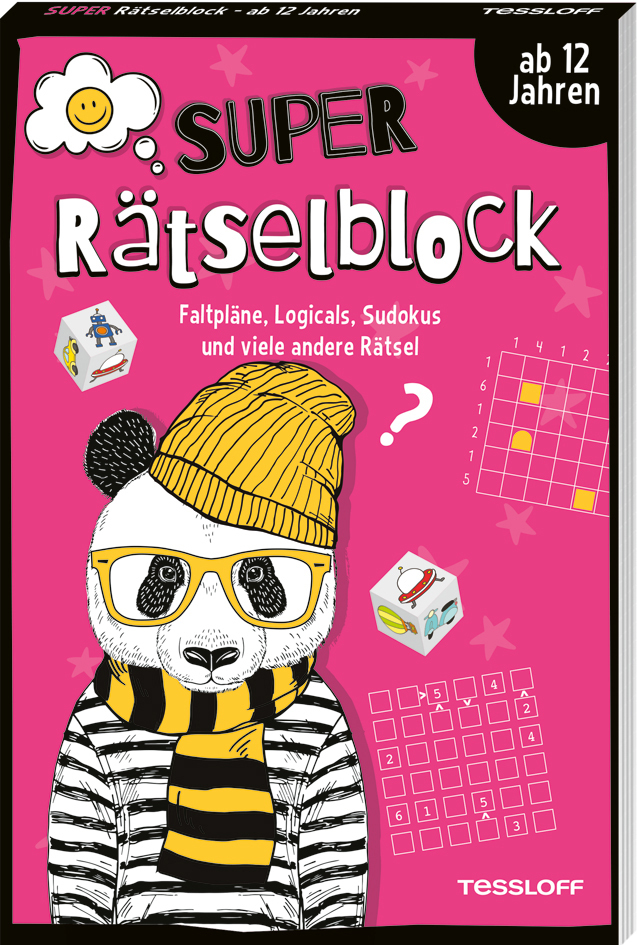 Super Rätselblock ab 12 Jahren. Faltpläne, Logicals, Sudokus und viele andere Rätsel main product photo