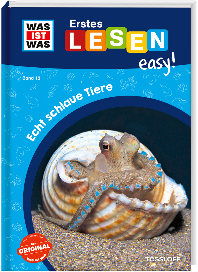 WAS IST WAS Erstes Lesen easy! Band 12. Echt schlaue Tiere main product photo