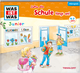 WAS IST WAS Junior Hörspiel. Juhu, die Schule fängt an!, Audio-CD