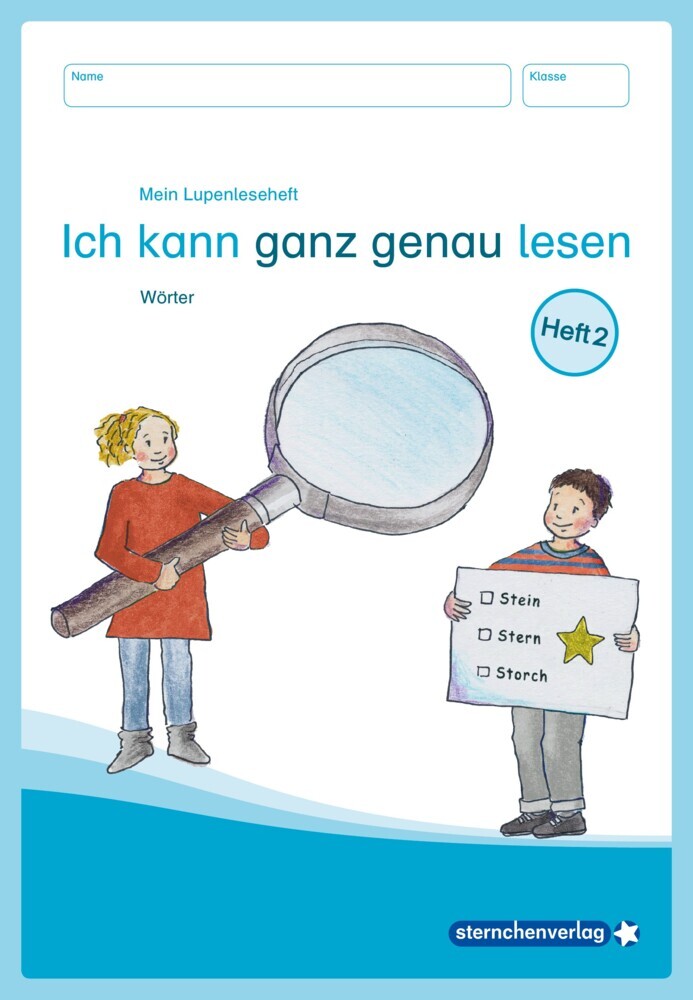 Mein Lupenleseheft 2 - Ich kann ganz genau lesen - main product photo