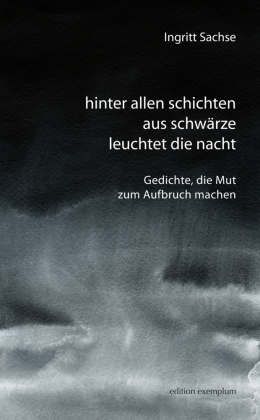 hinter allen schichten aus schwärze leuchtet die nacht
