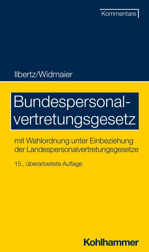 Bundespersonalvertretungsgesetz main product photo