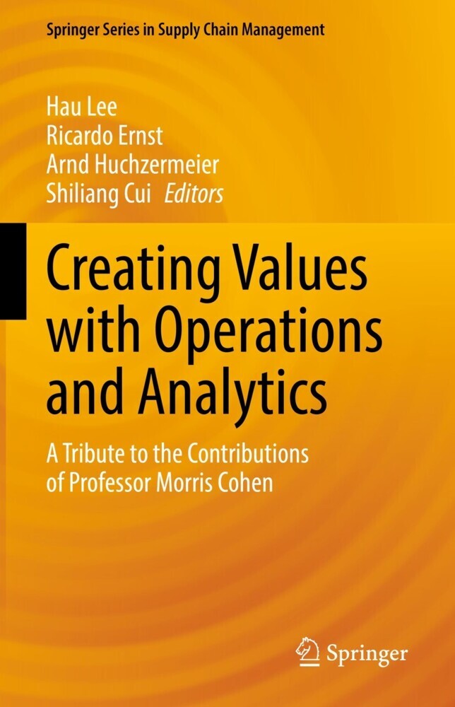Creating Values with Operations and Analytics main product photo