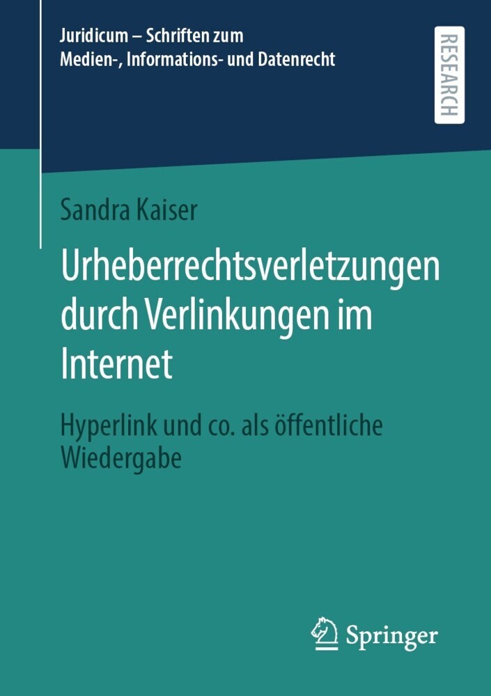 Urheberrechtsverletzungen durch Verlinkungen im Internet main product photo
