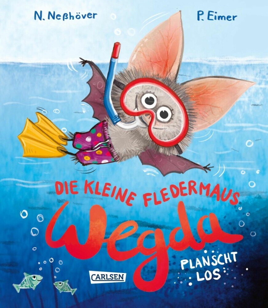 Die kleine Fledermaus Wegda: Wegda planscht los main product photo