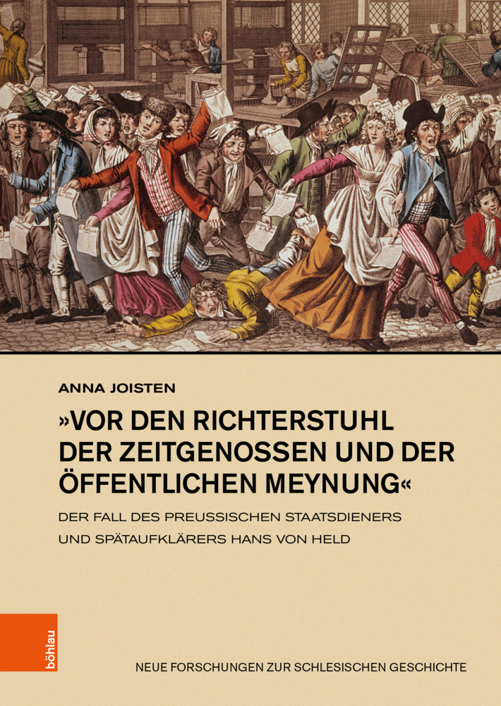 »vor den Richterstuhl der Zeitgenossen und der öffentlichen Meynung« main product photo