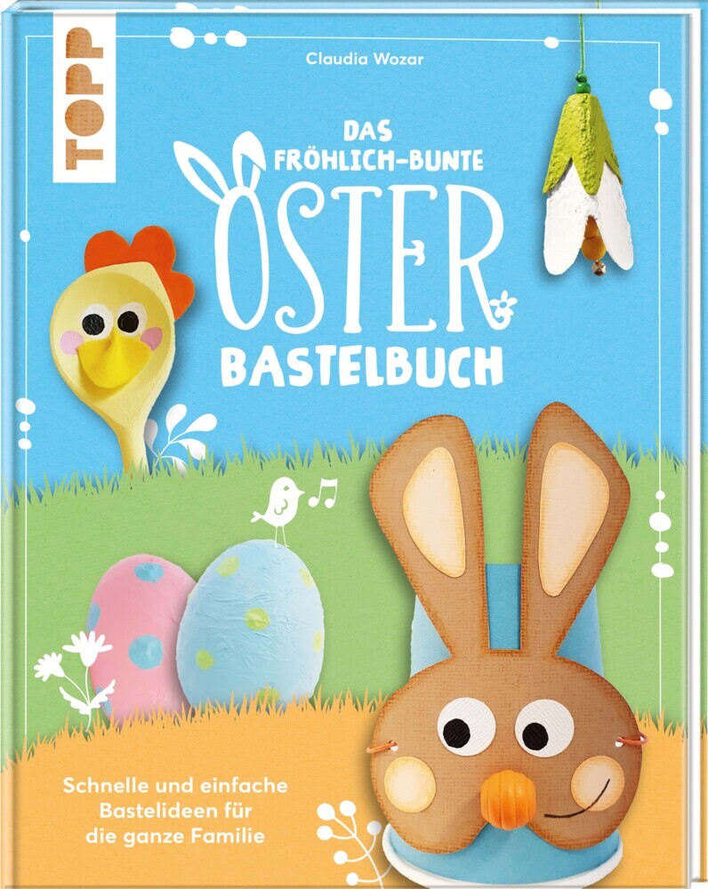Das fröhlich-bunte Osterbastelbuch main product photo