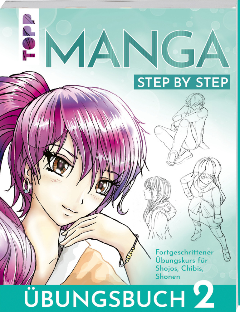 Manga Step by Step Übungsbuch 2 main product photo