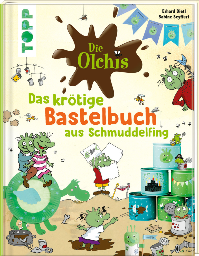 Die Olchis. Das krötige Bastelbuch aus Schmuddelfing main product photo