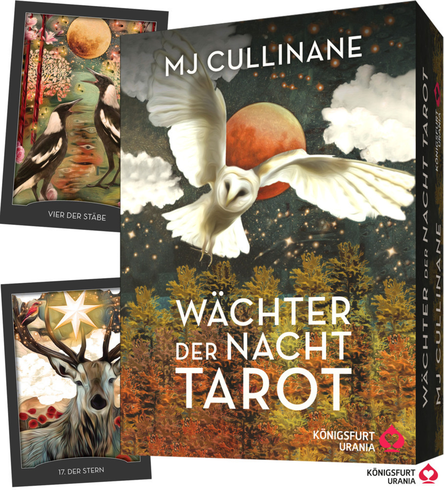 Wächter der Nacht Tarot, m. 1 Buch, m. 1 Beilage main product photo