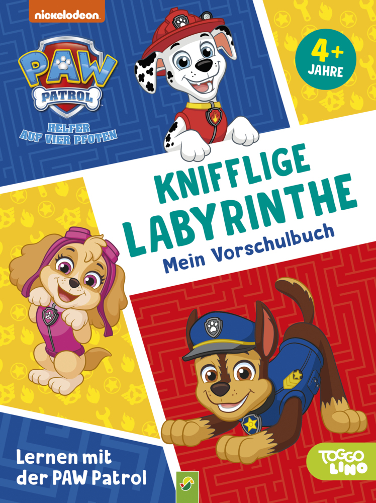Lernen mit der PAW Patrol: Knifflige Labyrinthe. Mein Vorschulbuch main product photo