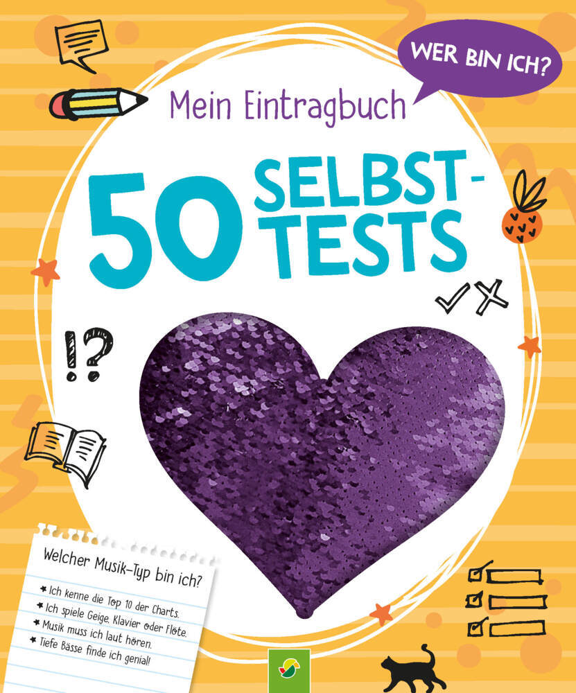 Wer bin ich? Mein Eintragbuch: 50 Selbsttests _ Ab 8 Jahren main product photo