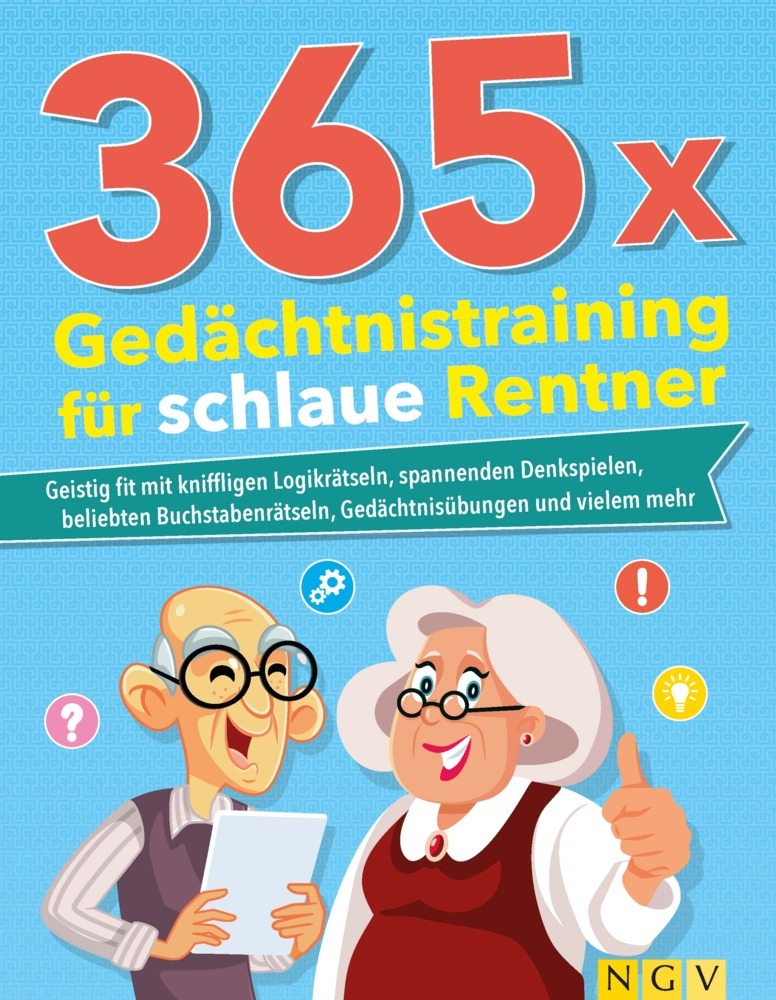 365 x Gedächtnistraining für schlaue Rentner main product photo