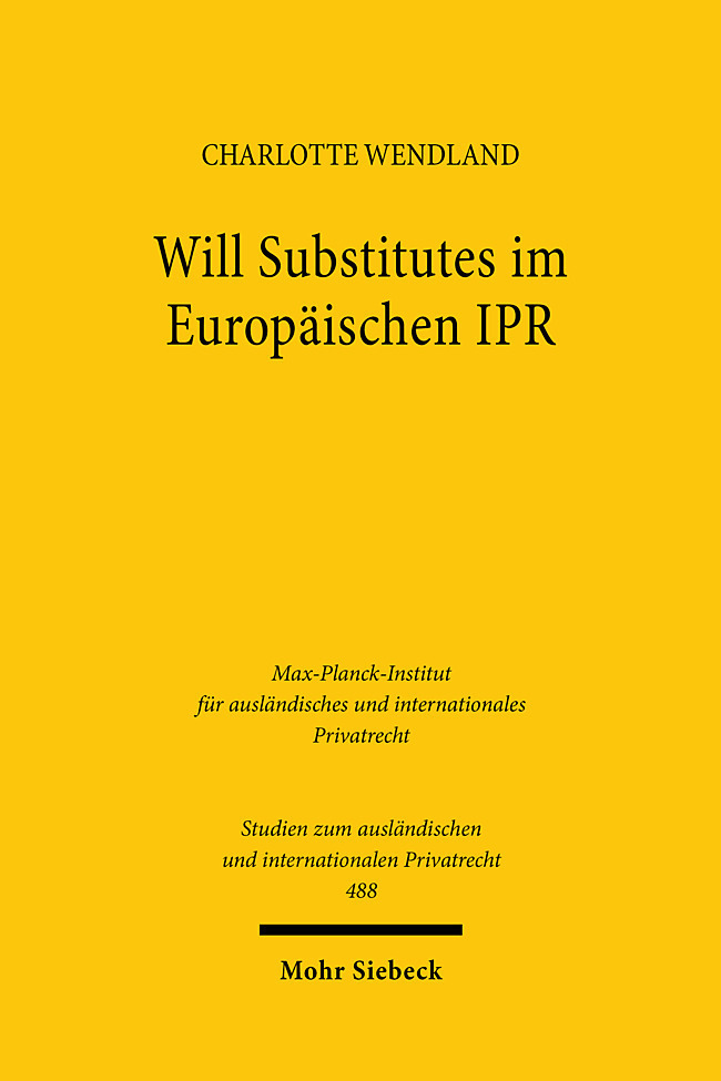 Will Substitutes im Europäischen IPR main product photo