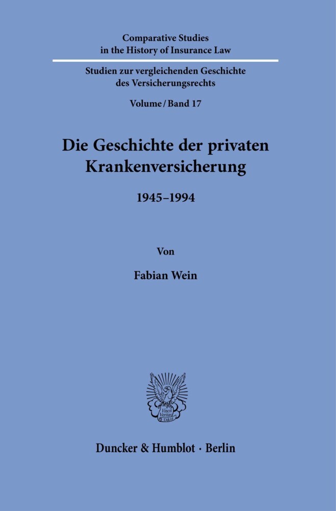 Die Geschichte der privaten Krankenversicherung. main product photo