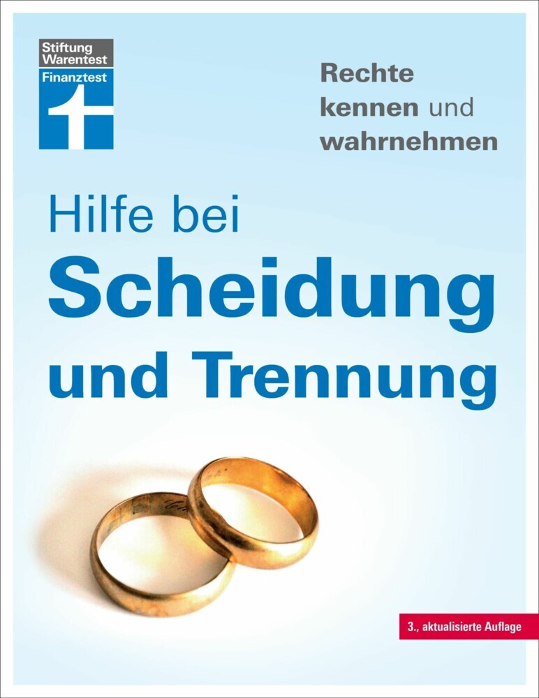 Hilfe bei Scheidung und TrennungHilfe bei Scheidung und Trennung - Scheidungsverfahren und Kosten - Irrtümer vermeiden - Finanzfragen klären - Mit verschiedenen Fallbeispielen main product photo
