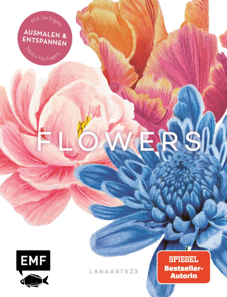 Flowers mit Lana: Ausmalen und entspannen mit Lanaarts23 main product photo