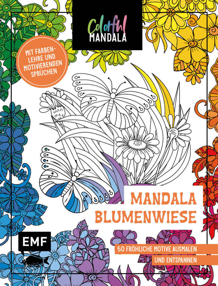 Colorful Mandala - Mandala - Blumenwiese main product photo