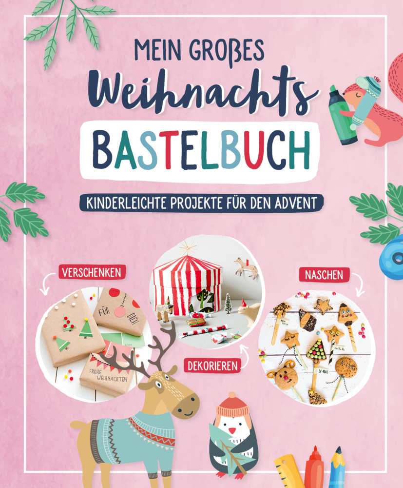 Mein großes Weihnachts-Bastelbuch main product photo