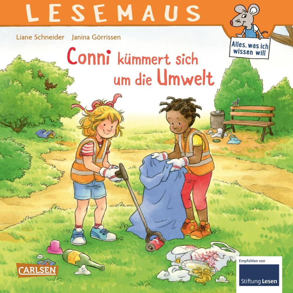 LESEMAUS 117: Conni kümmert sich um die Umwelt main product photo
